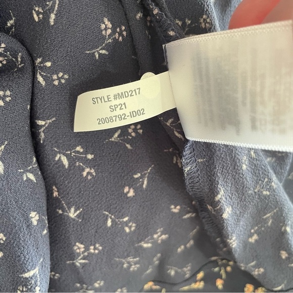 Madewell Ruffle-Wrap Midi Skirt in Spring Fling 15747 - Picture 10 of 12